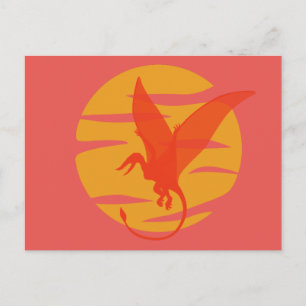 Flies Pterosaur Vykort