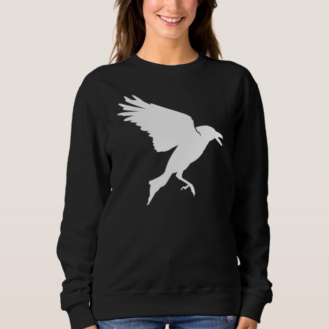 Flies Raven T Shirt (Framsida)