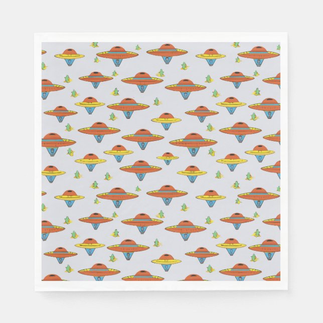 Flies Saucer Pappersservett (Framsidan)