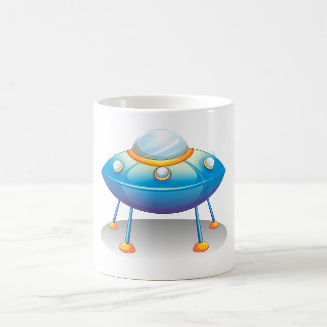 Flies Saucer UFO Kaffemugg (Skapare uppladdad)