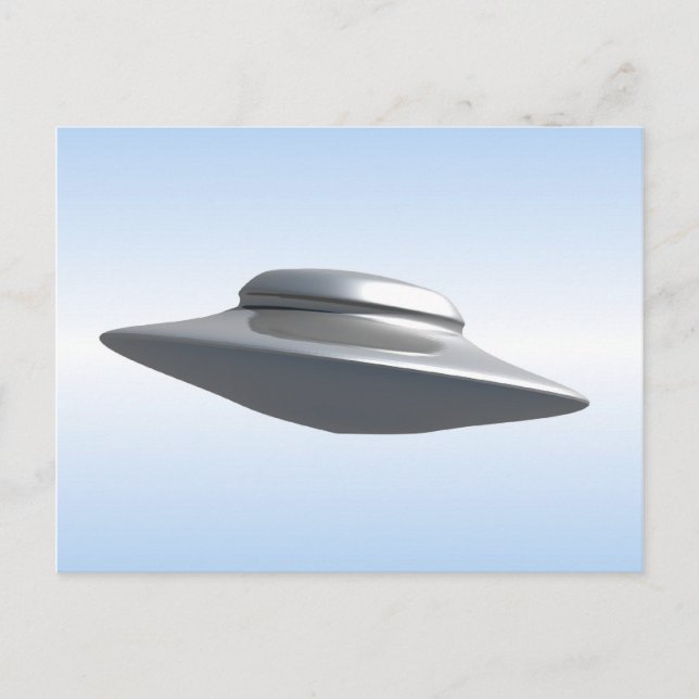 Flies Saucer Vykort (Framsida)