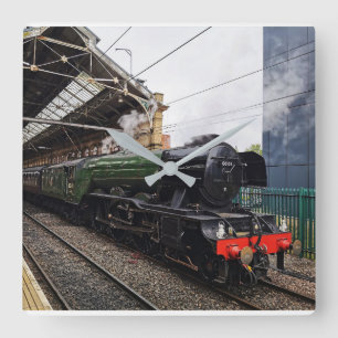 Flies Scotsman Fyrkantig Klocka