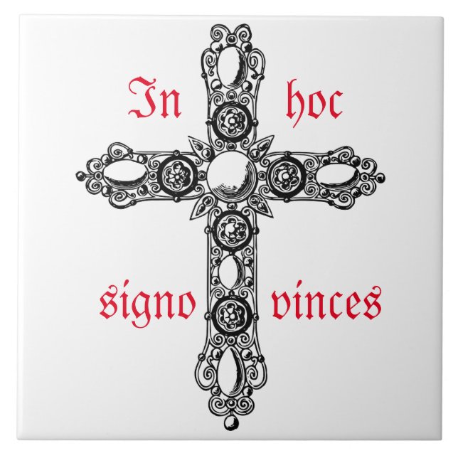 Fliese in hoc signo vinces kakelplatta (Framsidan)