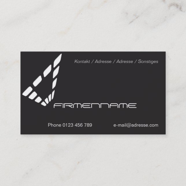 Fliesenmeister Visitkort (Framsida)