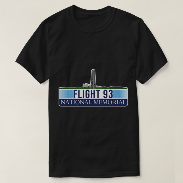 Flight 93 National Memorial   T Shirt (Design framsida)