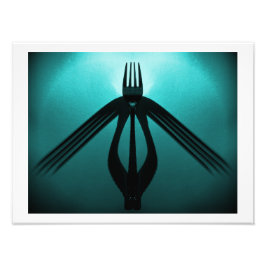 Flight (Abstrakten i bestick) Fototryck