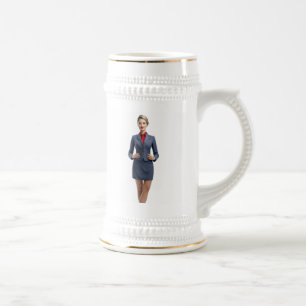 Flight Attendant Personlig mugg Gift