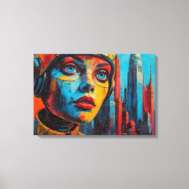 Flight into Yesterday-12 Canvastryck (Framsida)