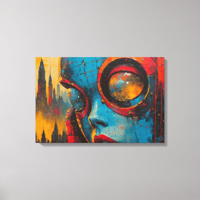 Flight into Yesterday Canvastryck (Framsida)