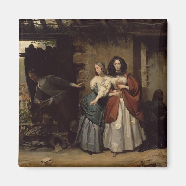Flight of Henrietta-Maria Frankrike, Queen of of Magnet (Framsidan)