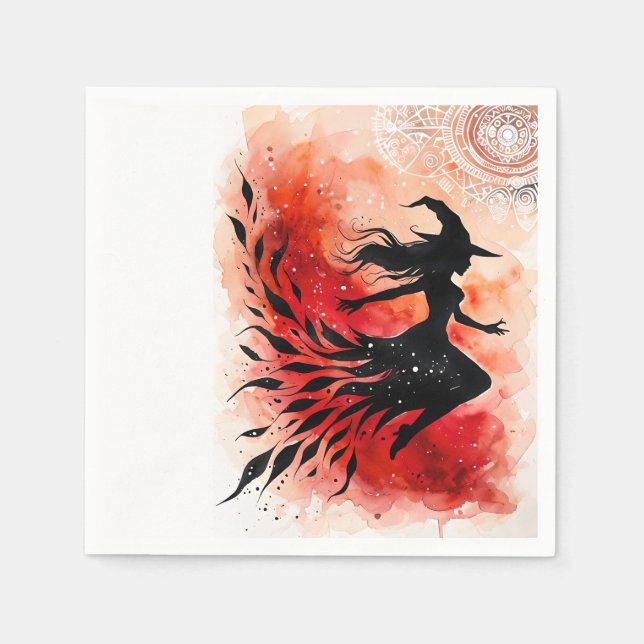 Flight Of The Scarlet Shadow Pappersservett (Framsidan)