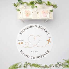 Flight Plane Travel floor Wedding