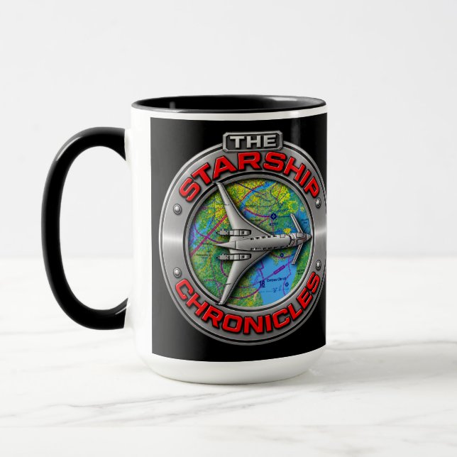 Flight Sim Adventures Starship Chronicles Mugg (Vänster)