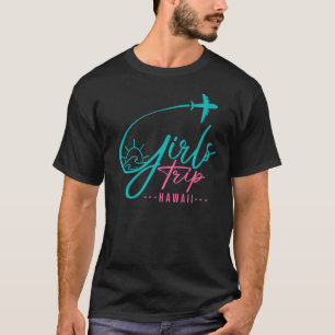 Flight Travel Hawaii Hawaii Matching Girls Resa T Shirt