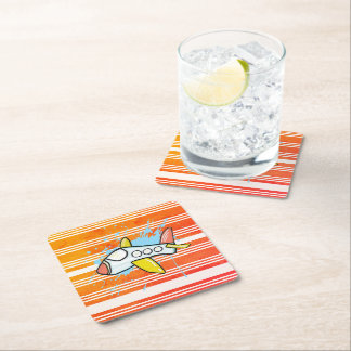 Flight Underlägg Papper Kvadrat