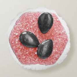 FlightBites Sour Watermelon Rund Kudde