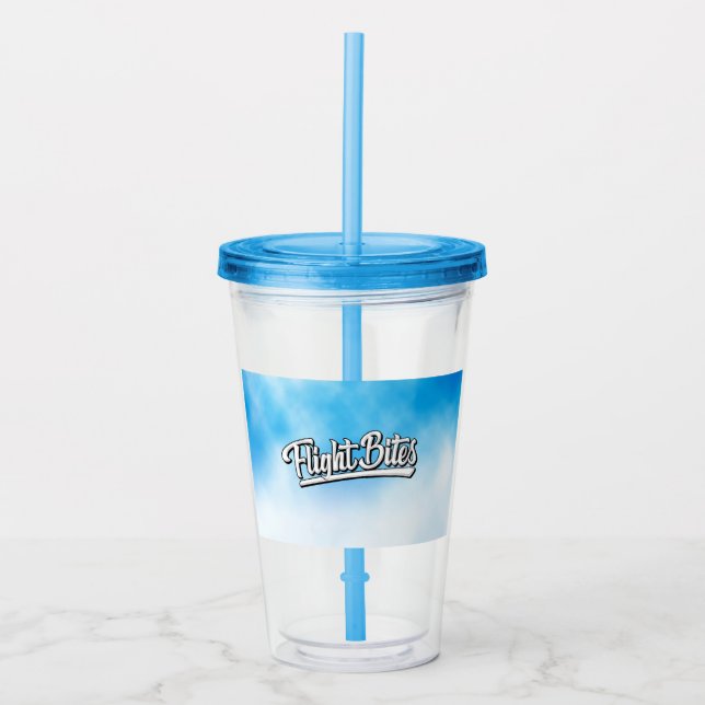 FlightBites Tumbler Take Away Mugg (Framsida)