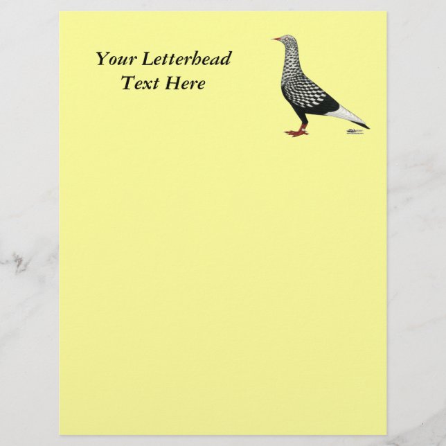 Flighten Teager Pigeon (Framsida)