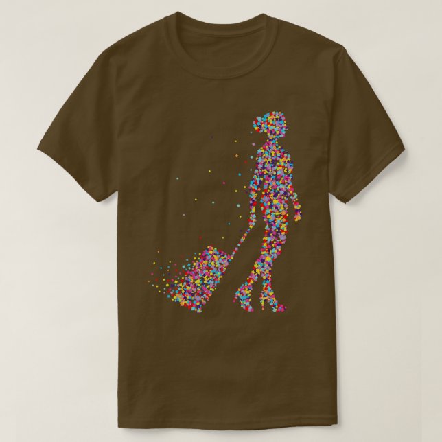 Flightledarens yrke som styrman t shirt (Design framsida)