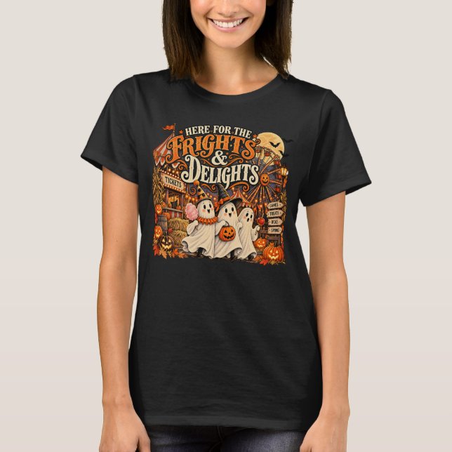 Flights & Delights t-shirt (Framsida)