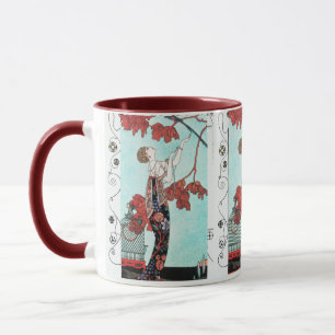 FLIGHTY BIRD,BEAUTY MODE/ Geometric Swirls Mugg