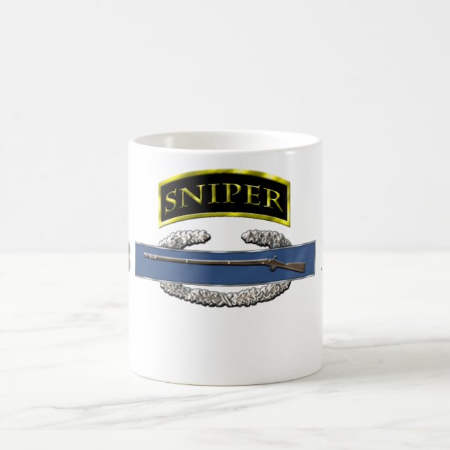flik för prickskytt 11B Kaffemugg (Center)