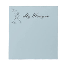 Fliken Fliken Min Prayer - anteckning Anteckningsblock