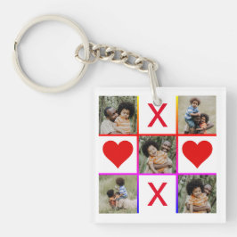Fliken Photo Collage Tic Toe Hugs Kisses Fars dag