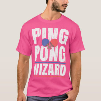 Fliken Ping Wizard Player Champion Tshirt Office T Shirt