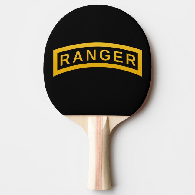 Fliken skogsvaktare pingisracket (Framsidan)