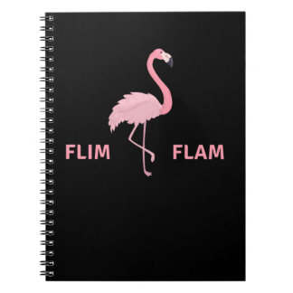 Flim Flam Flamingo Youtube Kids Anteckningsbok