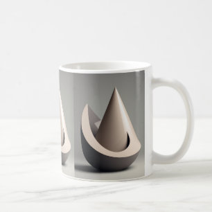 Flimmad 3D-formdesign Mugg