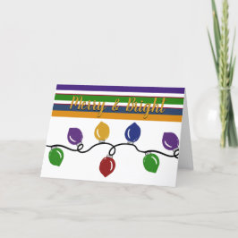 Flimmer och ljus Ljus-färgad Helgdag Helgkort