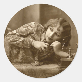 Flimtio Vintage Pin-Up Girl Stickers Runt Klistermärke