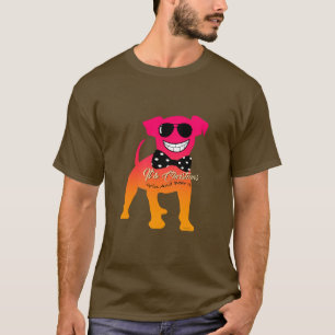 Flin och bär den - DEN ÄR CHRISTMAS Brown T Shirt