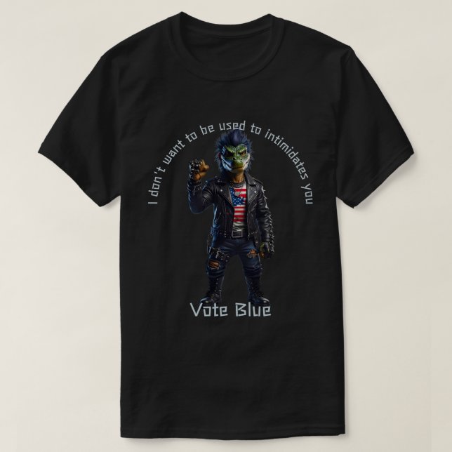 Flin Protocol 50x50 Gator Punk Vote Edition 001 T Shirt (Design framsida)