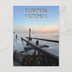 Flinders Beach, Mornington Peninsula, Victoria Vykort