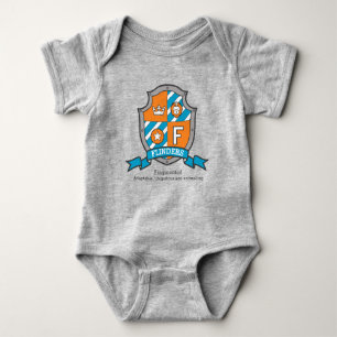 Flinders boys F namn och dyrkestrålsköld T Shirt