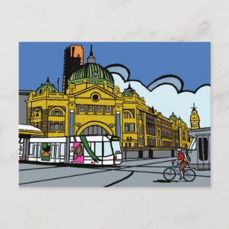 Flinders Street Station Vykort