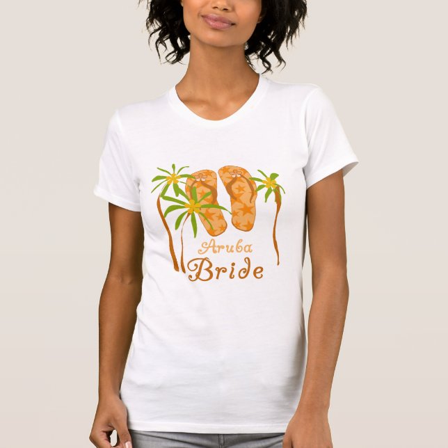 Flinflip flops Aruba Bride Tee Shirt (Framsida)