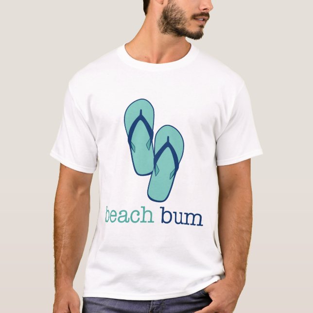 Flinflip flops Beach Bum T-shirt (Framsida)