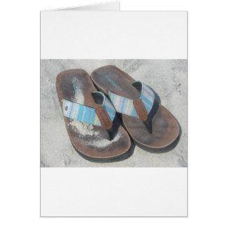Flinflip flops hälsningskort
