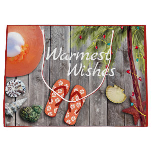 Flinflip flops i Handflatan Träd med Ljus-buss för