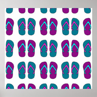 Flinflip flops: Ljusvit Vintage. Poster