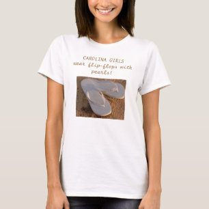 Flinflip flops med pärlor t-shirt