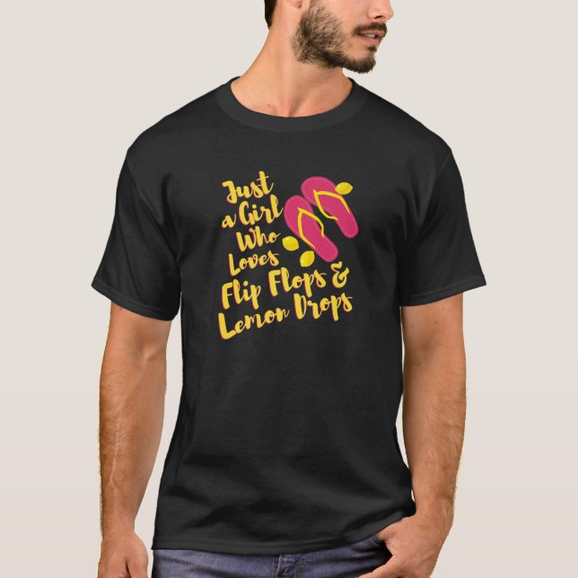 flinflip flops och Lemon släpper ut sommartid i Ha T Shirt (Framsida)