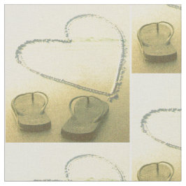 Flinflip flops och tyg för Sandhjärtastrand