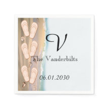 Flinflip flops på Beach Wedding