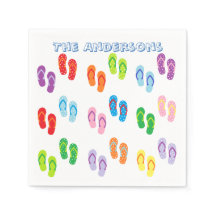 "Flinflip flops" Personlig Pappra blöjor