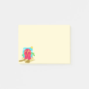 Flinflip flops post-it block